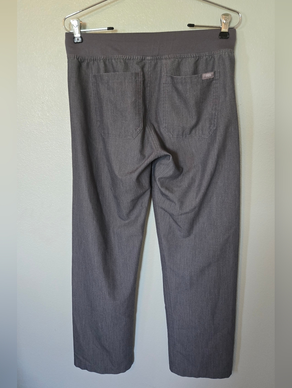 Figs | High Waisted Livingston Basic Scrub Pants In Graphite Size Small - Picture 4 of 8